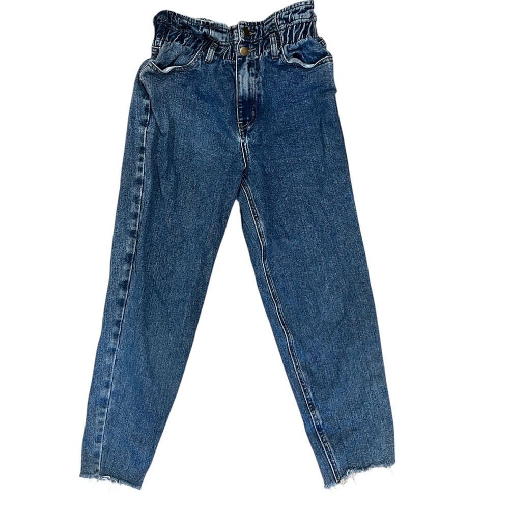 Mod Ref Blue Ankle Cropped Jeans